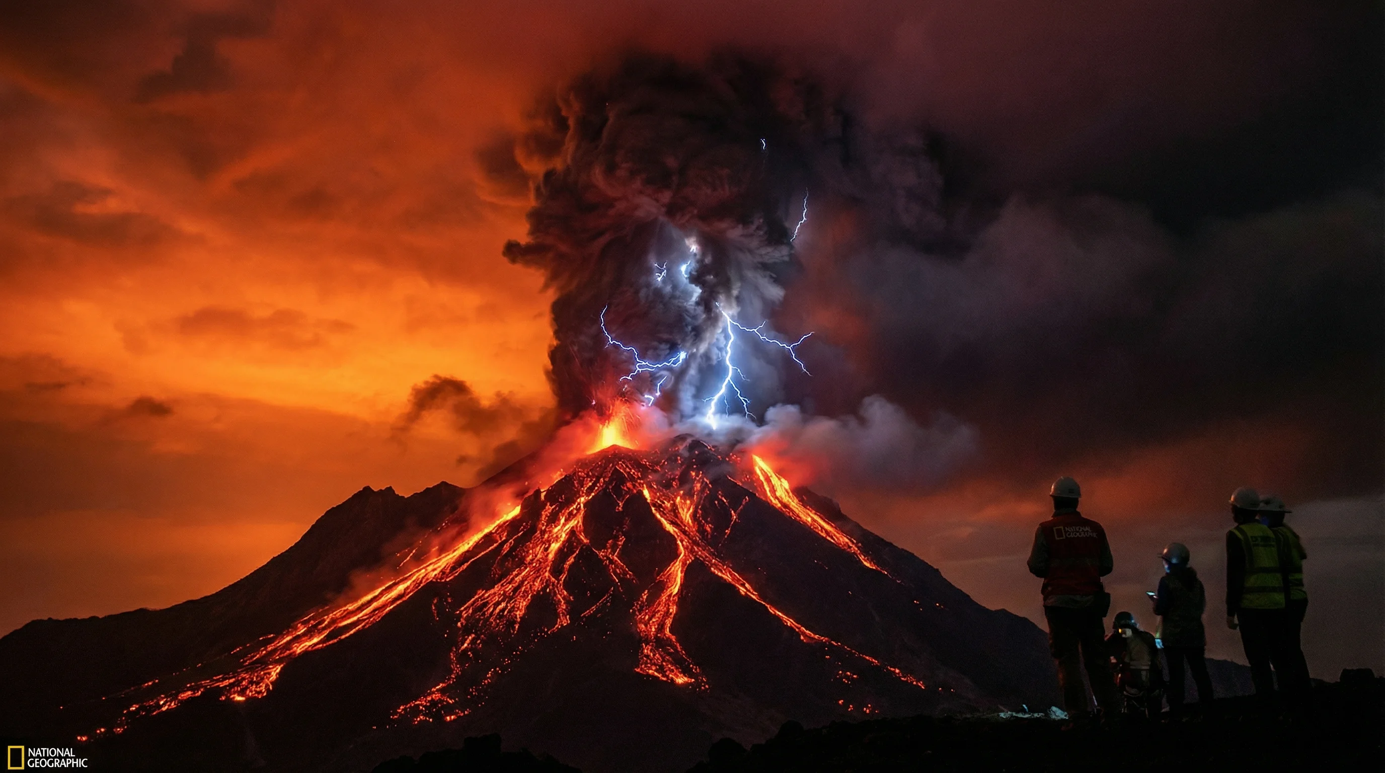 火山爆发地质纪录片
